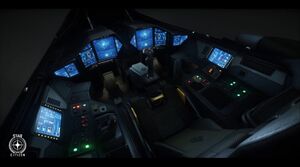Version MK2 der Anvil Aerospace F7A Hornet / Interior / Stand: 2016, 2017