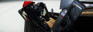 Das Mustang Omega Cockpit. (de)