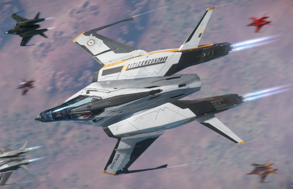 Bild des Raumschiffs Mustang Alpha Vindicator